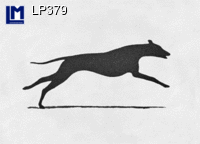 Lenticular Muybridge Greyhound Running