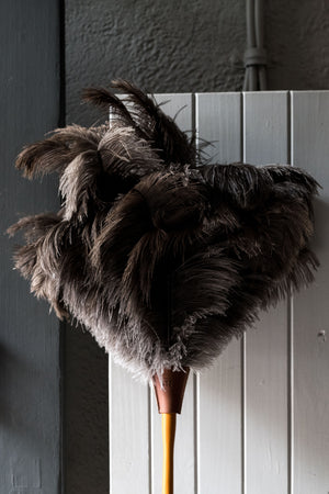 Redecker Ostrich Black Feather Dusters