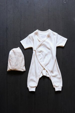 Fog Linen Work Organic Cotton Baby Jumpsuit