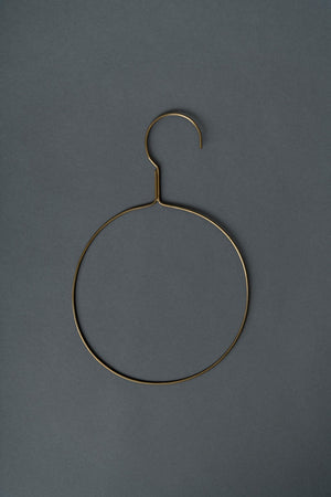 Fog Linen Work Brass Scarf Hanger