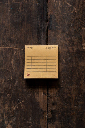 Classiky Square Receipt Pad