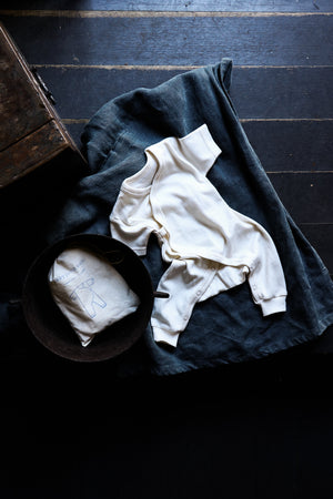 Fog Linen Work Organic Cotton Baby Jumpsuit
