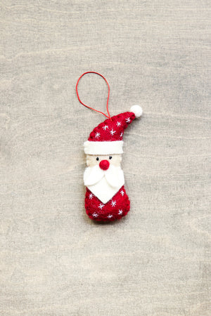 Pashom Christmas Santa with Snow Stitch
