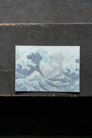 Lenticular Hokusai Wave