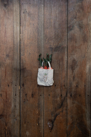 Maileg Carrots in shopping bag