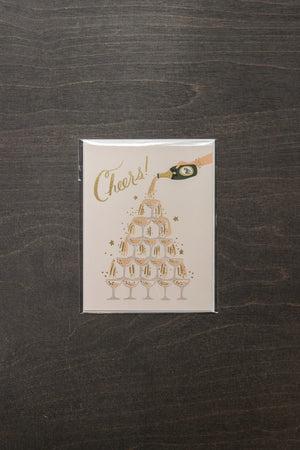 Rifle Paper Co Champagne Tower Cheers