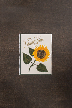 Rifle Paper Co Sunflower Thank you