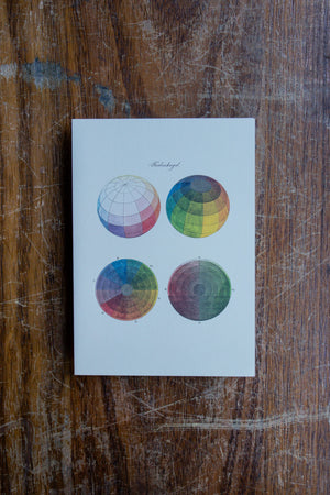 The Pattern Book Press Colour Spheres Card