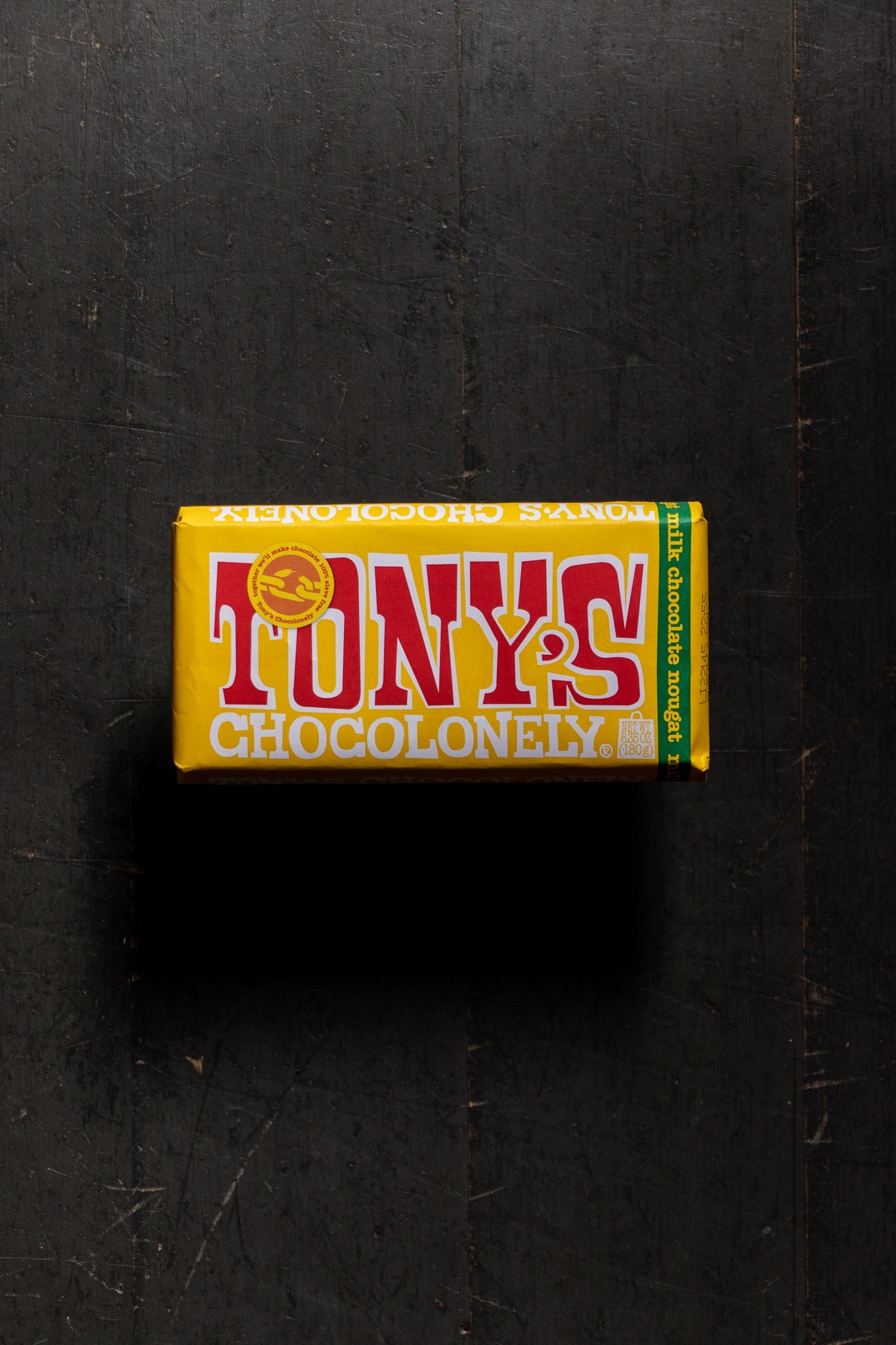 Tony's Chocolonely Milk Honey Almond Nougat 180g The Hub General Store
