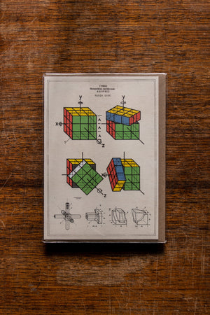 The Pattern Book Press Rubik's Cube Card