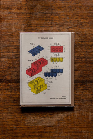 The Pattern Book Press Lego Card